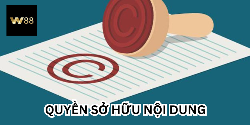 Quyền sở hữu nội dung của tuyên bố bản quyền